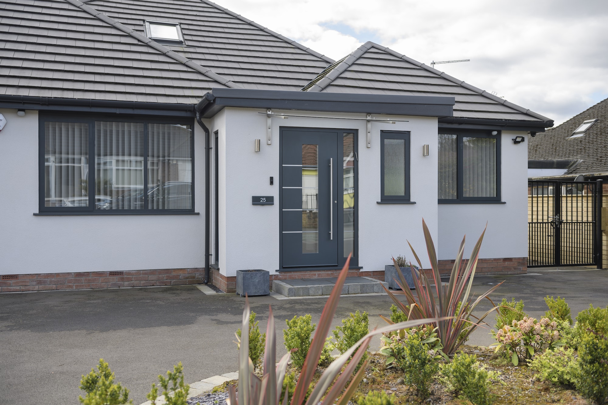 hallmark doors in a bungalow beside new windows