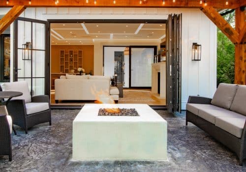 folding doors black1 with traffic door