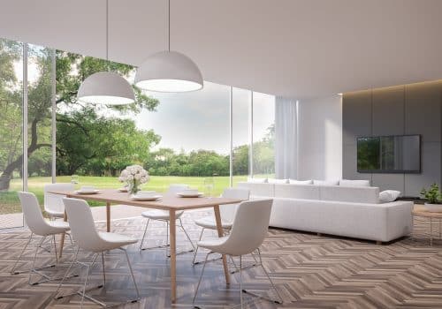 slim sliding door white
